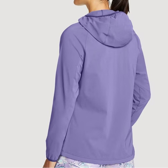 Eddie Bauer Women's Purple lightweight Water Repellent Ski Jacket - Picture 13 of 16